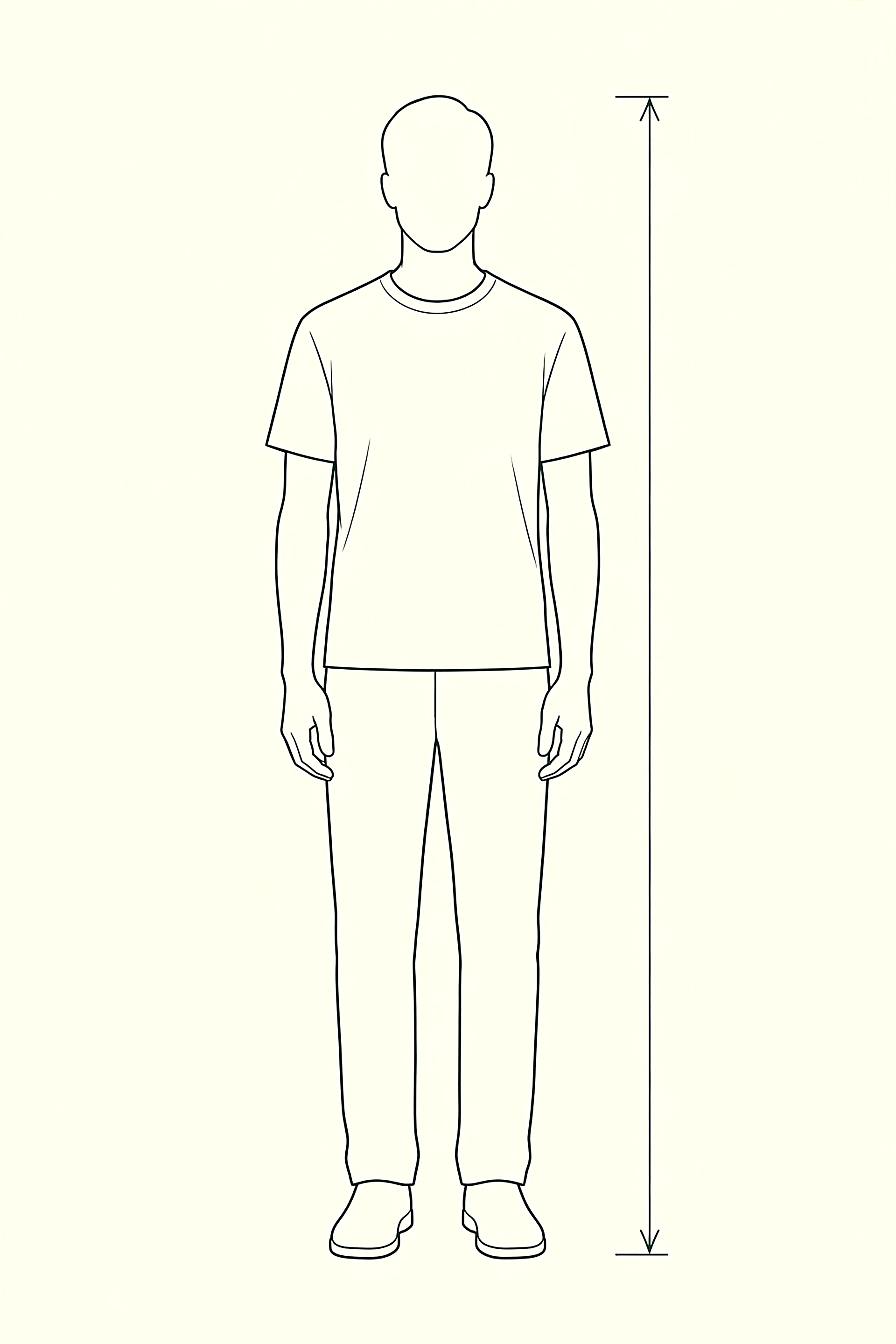 Height measurement illustration