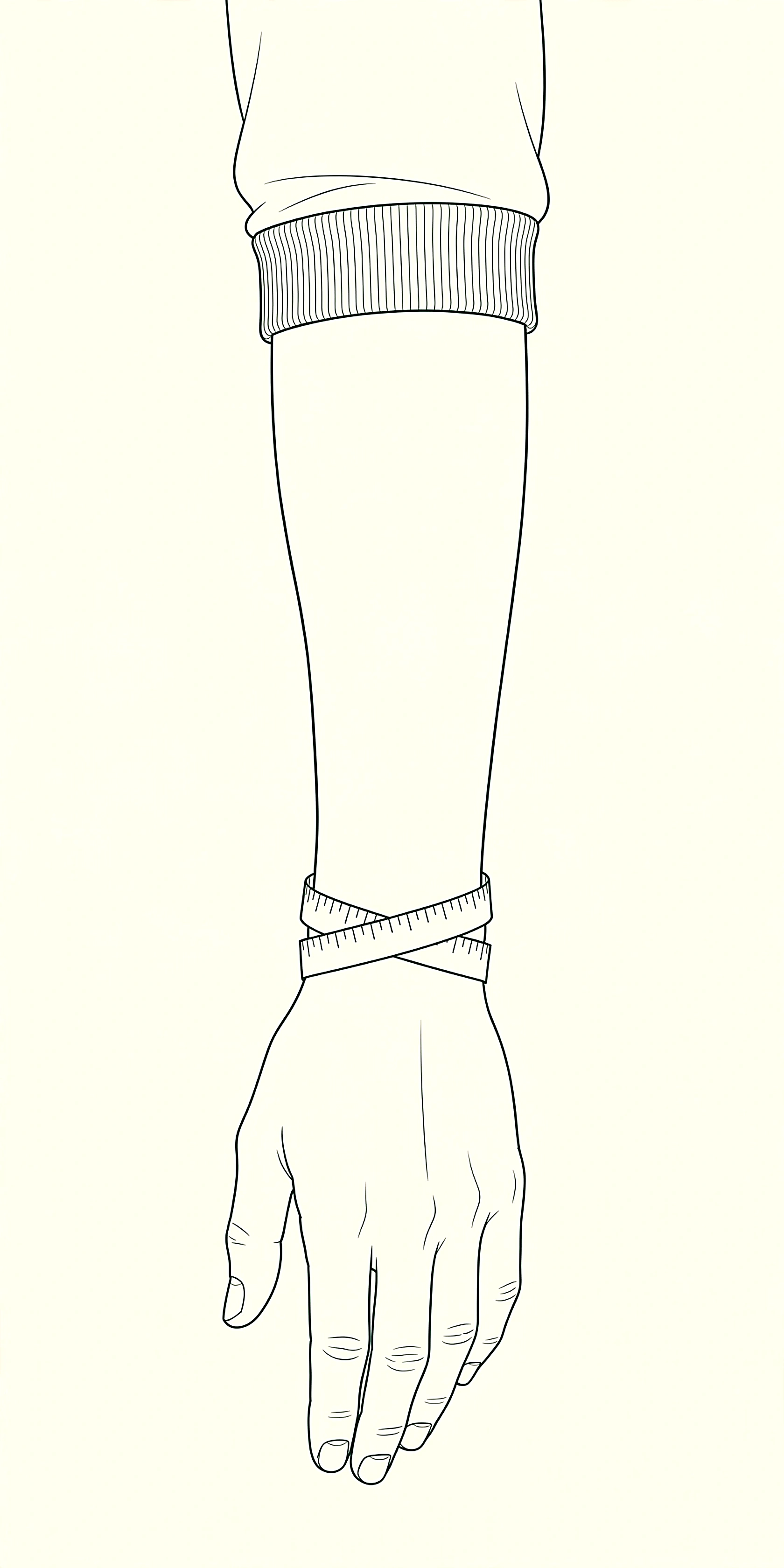 Wrist measurement illustration